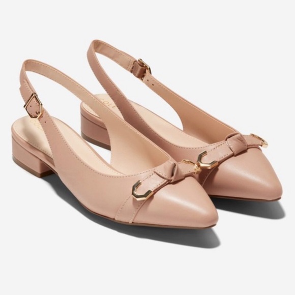 New COLE HAAN Women's Menlo Skimmer Flats in Brush Leather Size 6 B